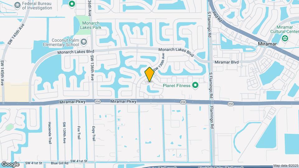 3035 SW 129th Way Map and Location Details