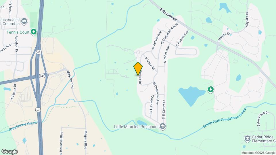 1659 S Sonora Dr Map and Location Details