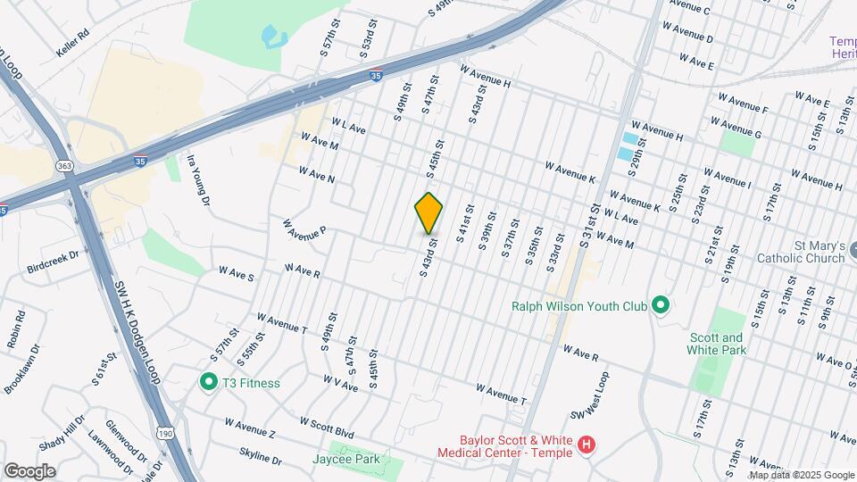 1508 S 43rd St Map and Location Details