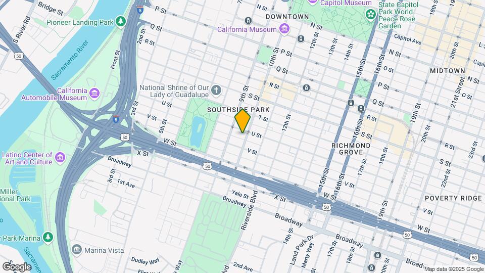 2110 10th St Map and Location Details
