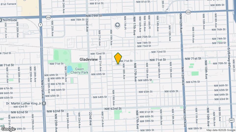 1840 NW 70th St, Unit 1840 Mapa y Detalles de la Ubicación