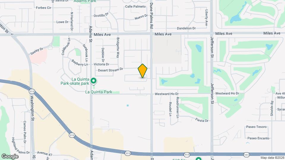 79400 Paseo Del Rey Map and Location Details
