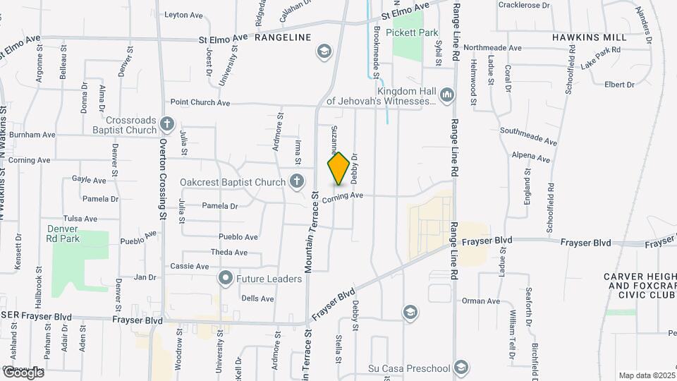 3592 Suzanne Dr Map and Location Details