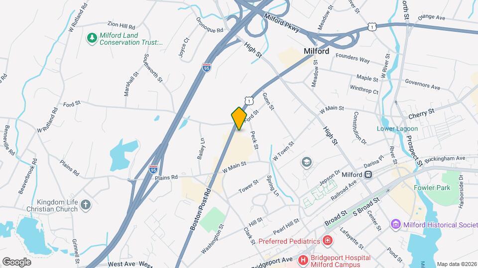 365 Boston Post Rd Mapa y Detalles de la Ubicación