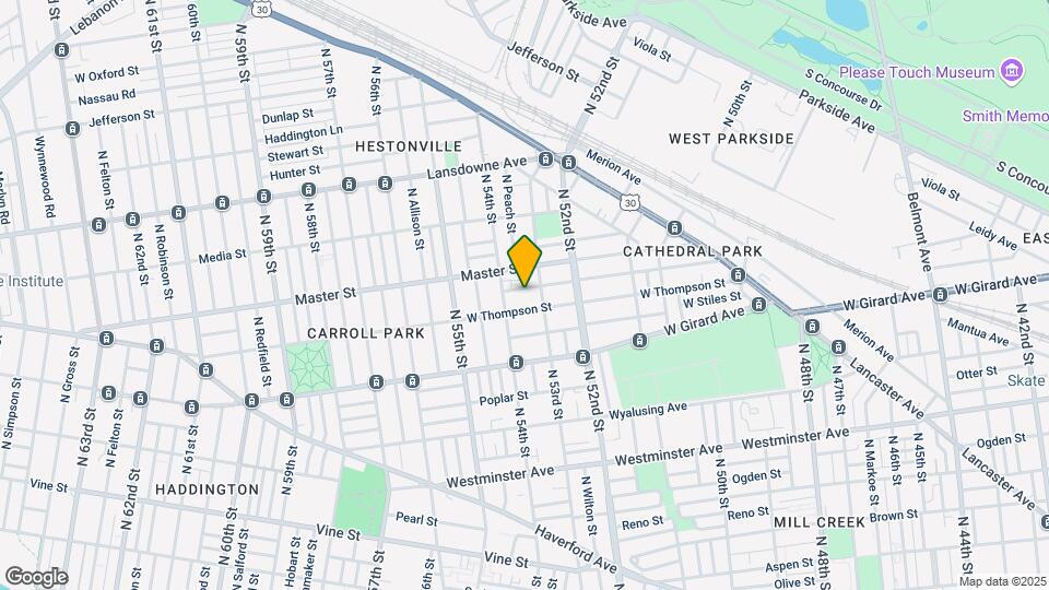 5320 Kershaw St Map and Location Details