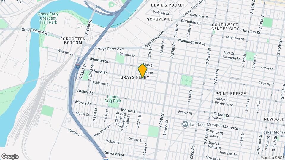 1405 S Etting St Map and Location Details