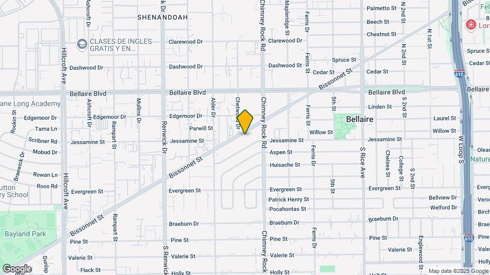 5617 Bissonnet St Map and Location Details