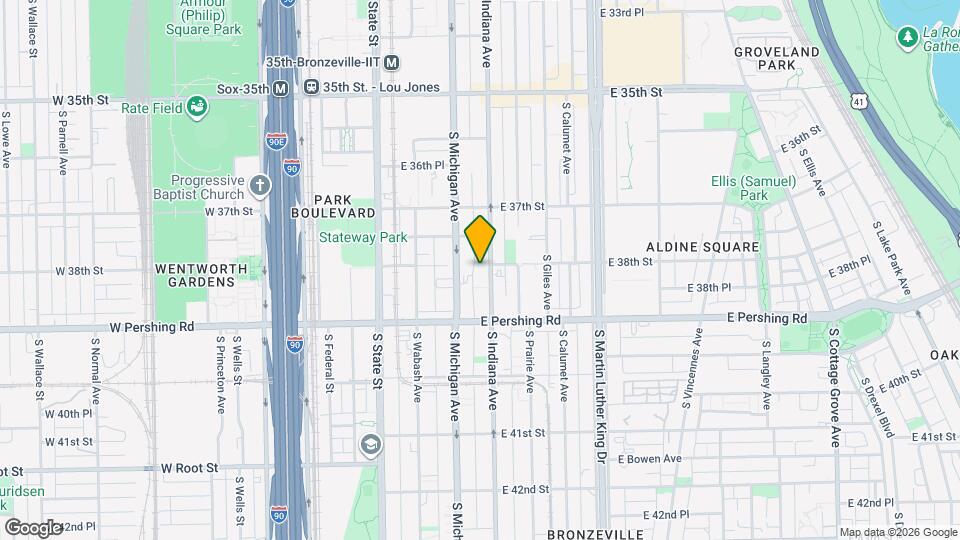 3804 S Indiana Ave Mapa y Detalles de la Ubicación