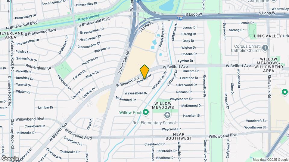 4723 Omeara Dr Map and Location Details