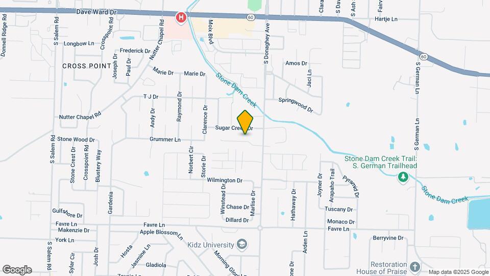 2140 Rosemary Dr Map and Location Details