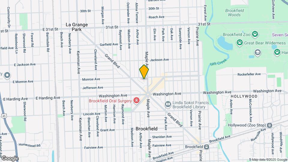 9203 Monroe Ave Mapa y Detalles de la Ubicación