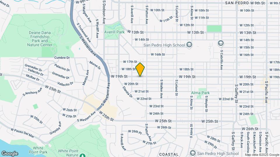 1337 W 19th St Map and Location Details