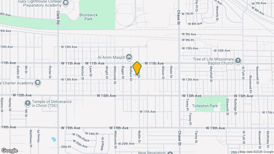 1172 Noble St Map and Location Details