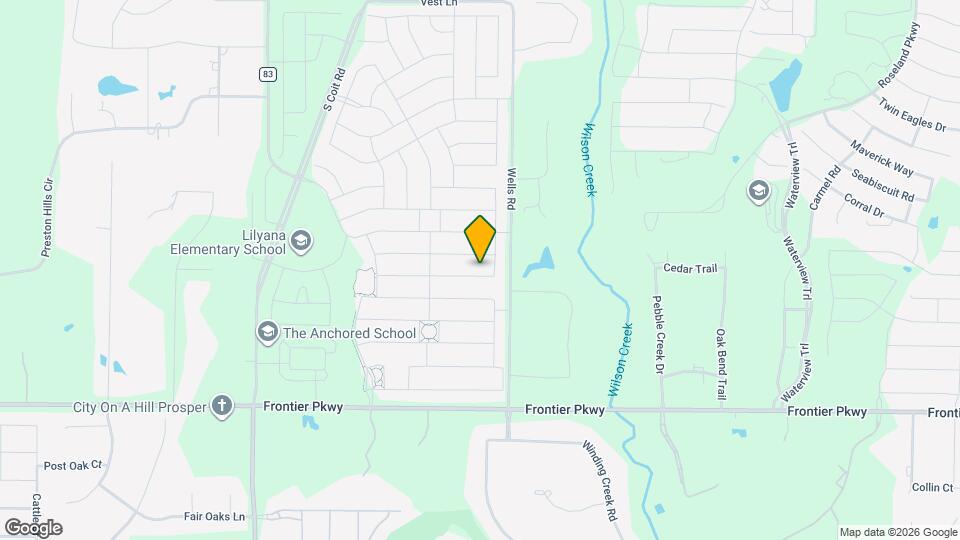 1708 Snowdrop Dr Map and Location Details