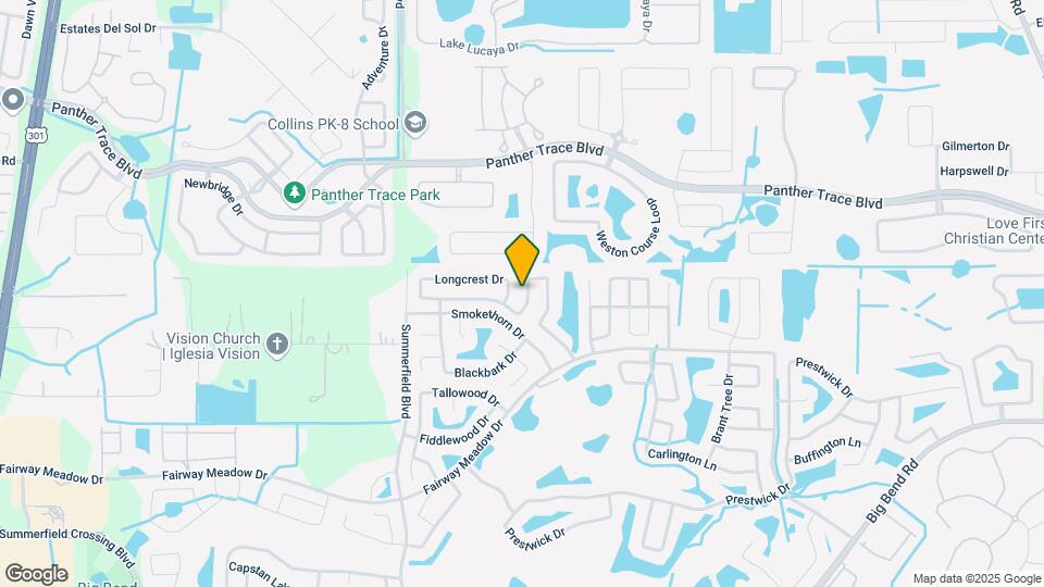 12822 Longcrest Dr Map and Location Details