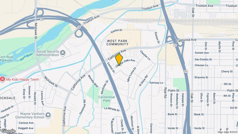 4405 Charter Oaks Ave Map and Location Details