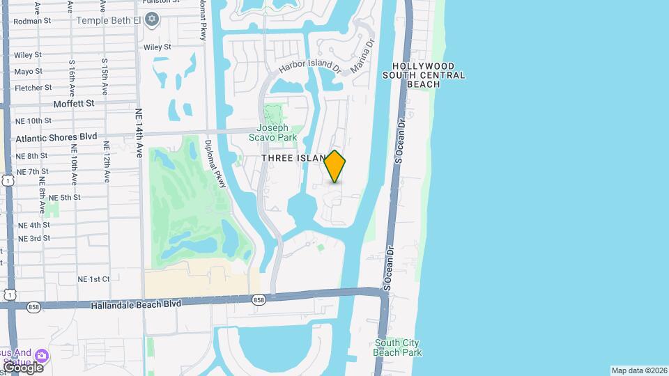 523 Leslie Dr Map and Location Details