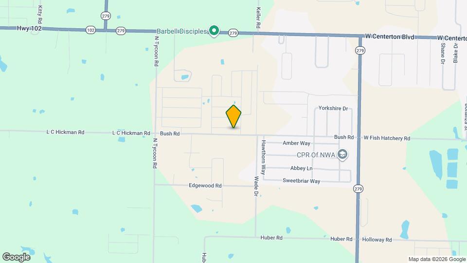 1821 Peacock Rd Map and Location Details