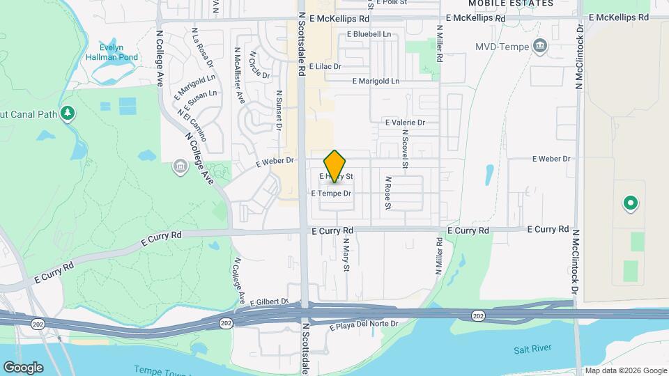 952 E Tempe Ct Map and Location Details