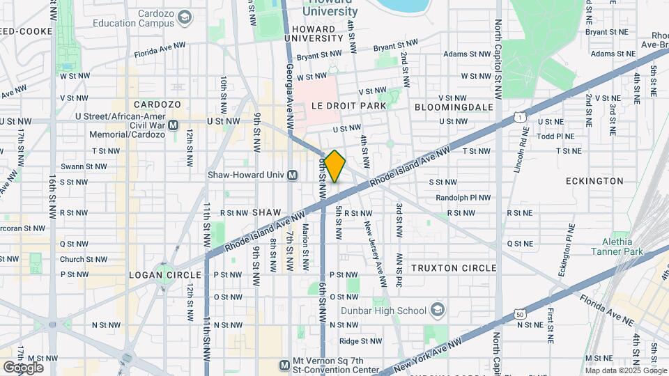 1718 5th St NW Map and Location Details