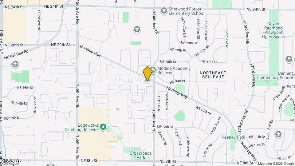 1579 163rd Pl NE Map and Location Details