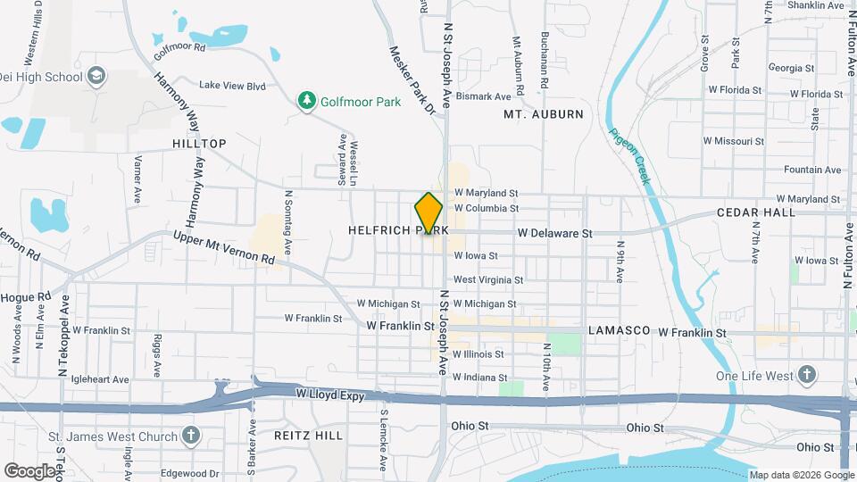 613 Hess Ave Map and Location Details