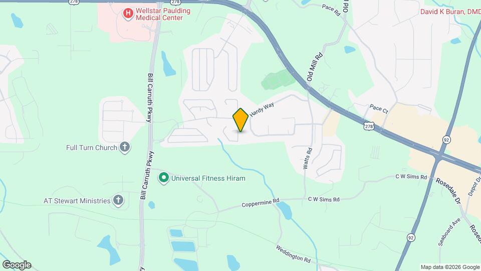 281 Rosemont Ct Map and Location Details