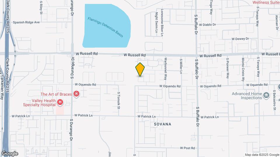 5858 Casterly Rock St Map and Location Details