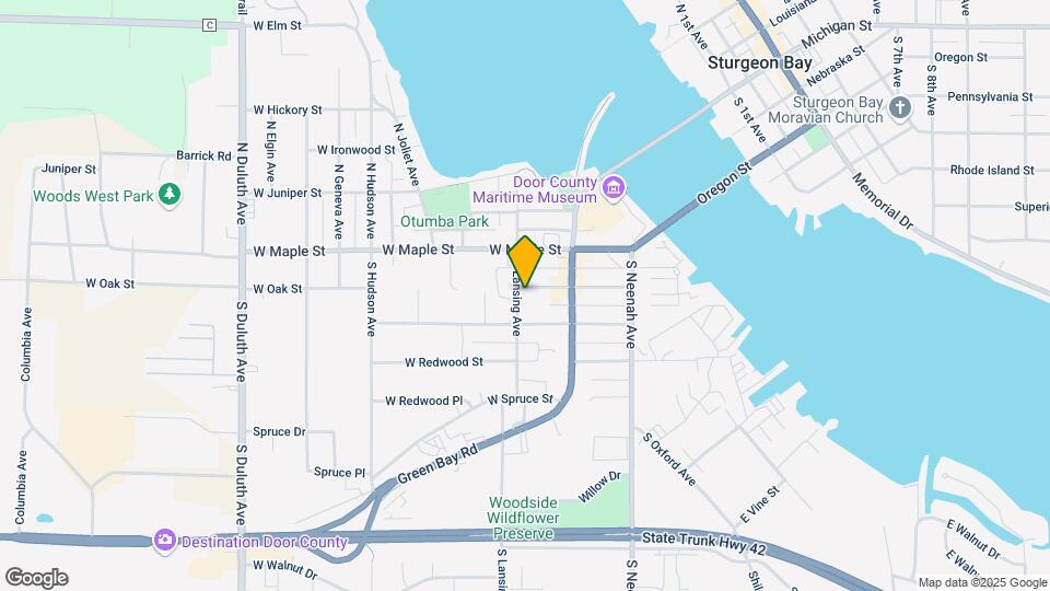 79 W Oak St Map and Location Details