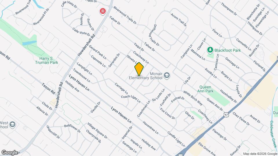 7358 Naples Dr Map and Location Details