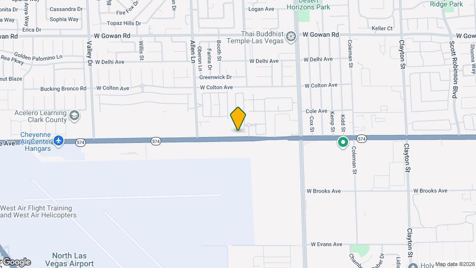 3383 Sparrow Heights Ave Map and Location Details