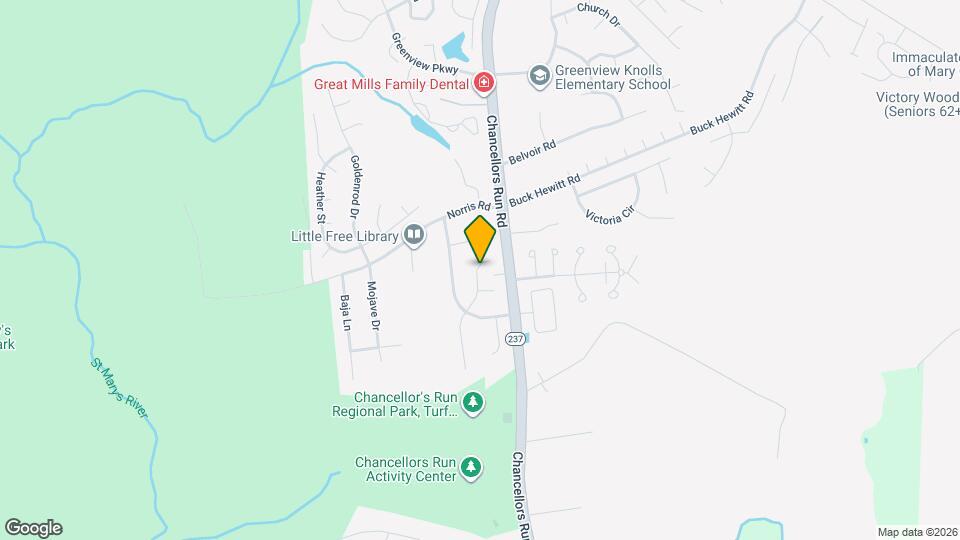 22070 St Clements Cir Map and Location Details