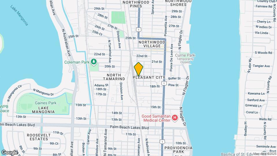 544 19th St Map and Location Details