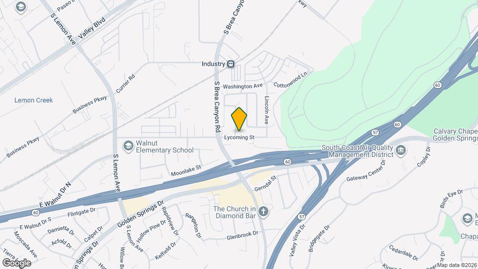 21075 Lycoming St Map and Location Details