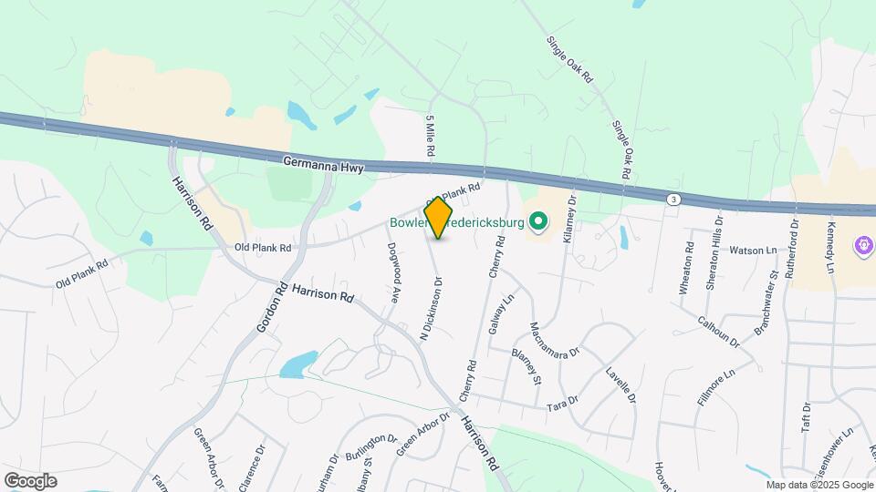 12017 N Dickinson Dr Map and Location Details