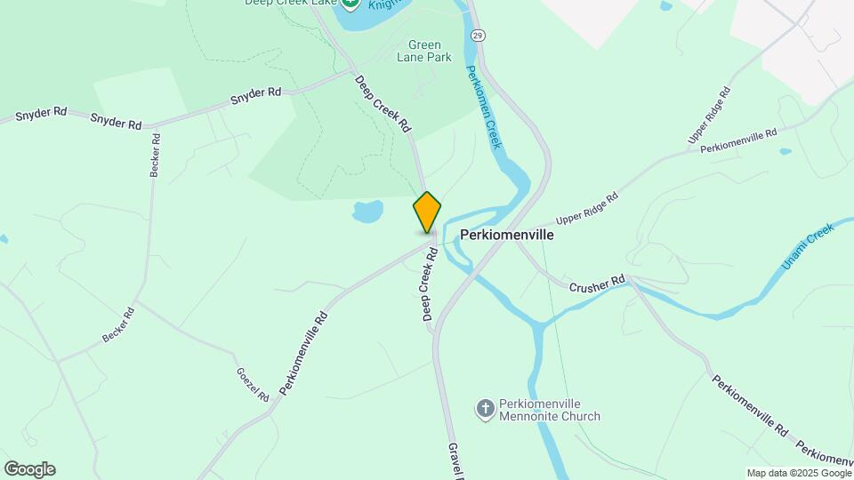 1845 Perkiomenville Rd Mapa y Detalles de la Ubicación