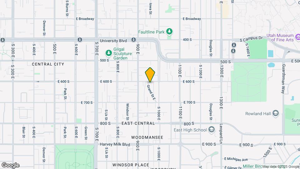 605 Grand St Mapa y Detalles de la Ubicación