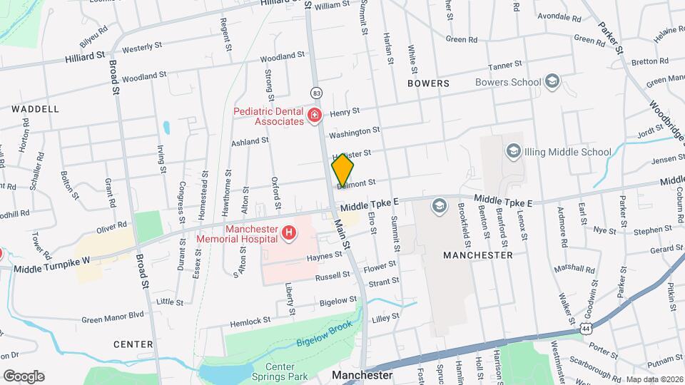 14 Delmont St Map and Location Details