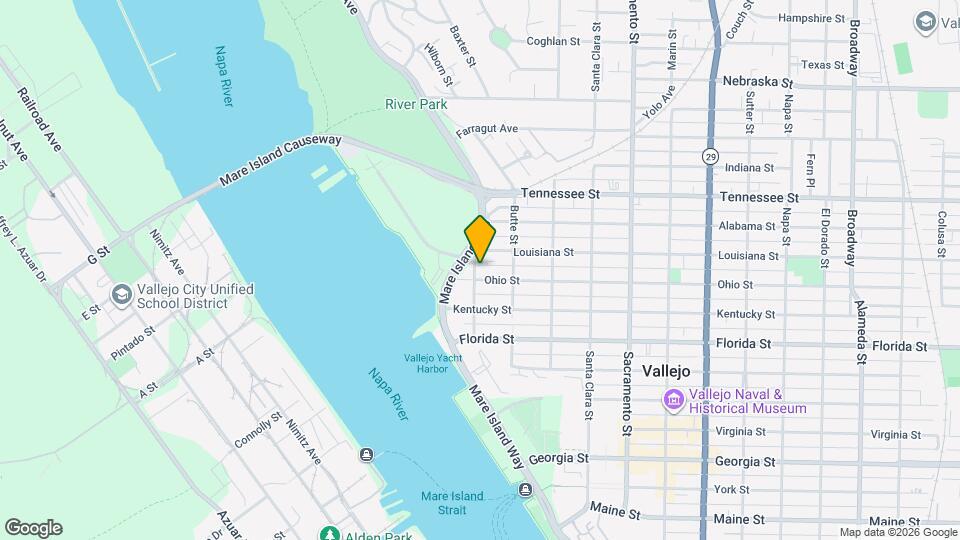 102 Ohio St Map and Location Details