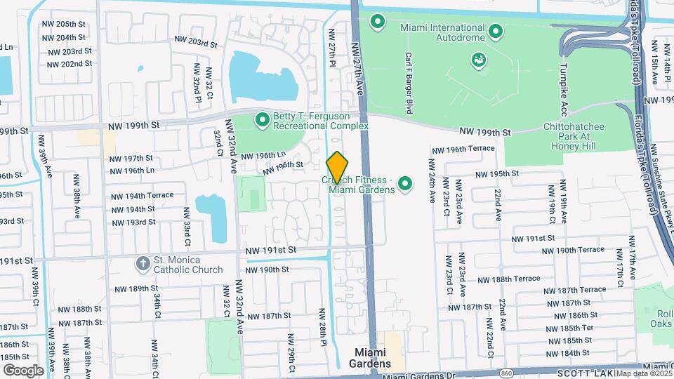 2775 NW 194th Terrace Map and Location Details
