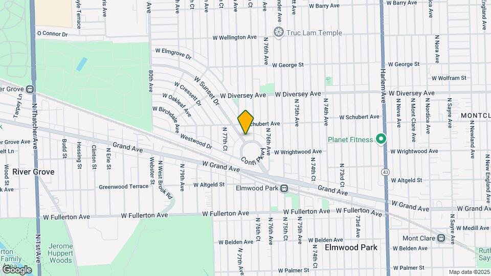 7630-7634 W Sunset Dr Map and Location Details