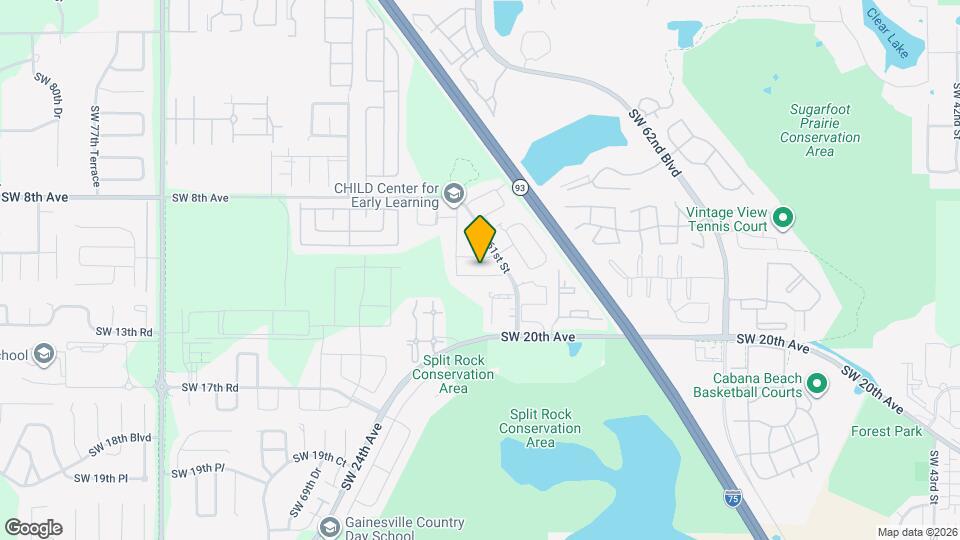 6134 SW 11th Pl Map and Location Details