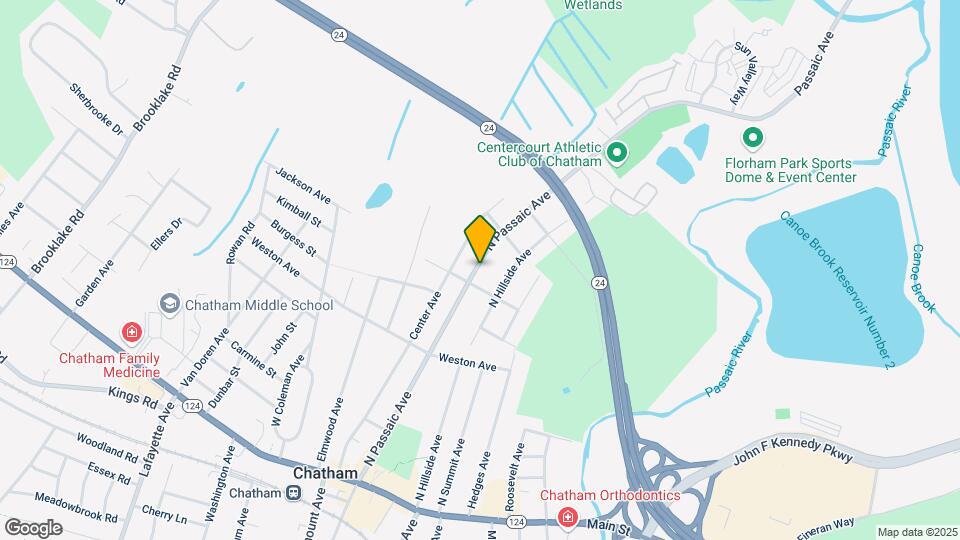 142 N Passaic Ave Map and Location Details