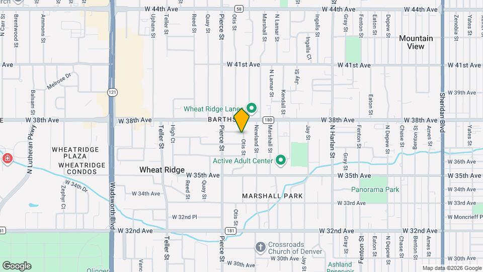 6702 1/2 W 37th Pl Map and Location Details