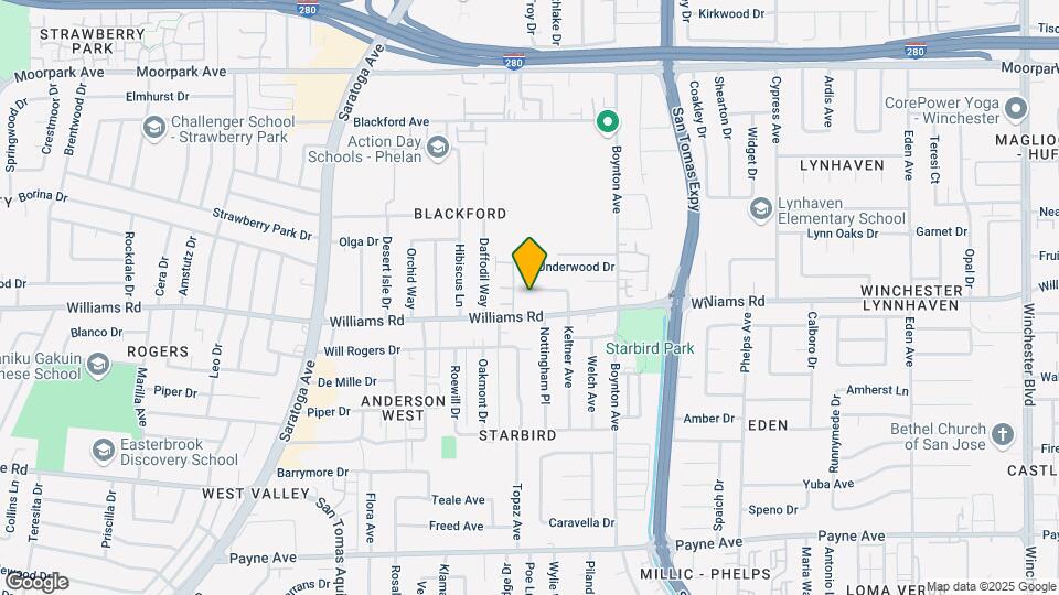 3854 Barker Dr Map and Location Details