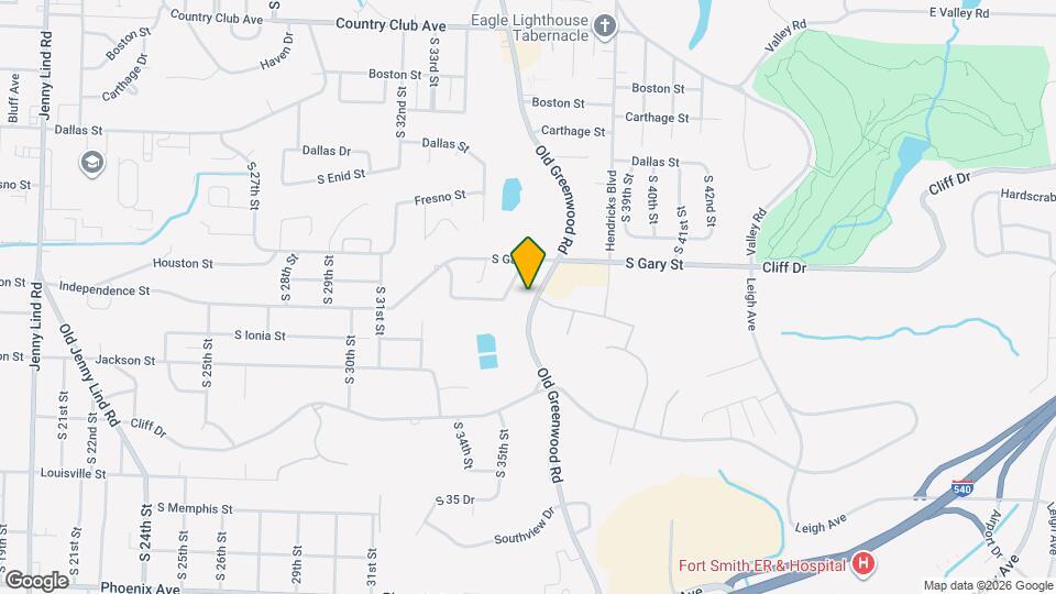 3530 Old Greenwood Rd Mapa y Detalles de la Ubicación