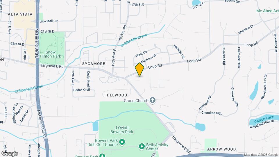 2016 27th St E Map and Location Details