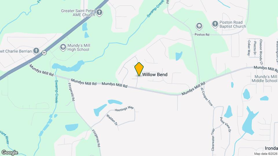 9782 Sinclair Ln Map and Location Details