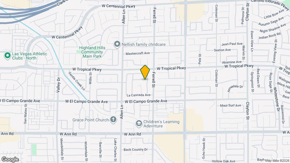 3409 Casa Alto Ave Map and Location Details