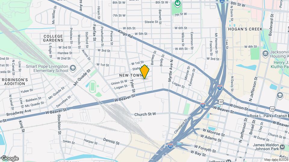 803 Rushing St Map and Location Details